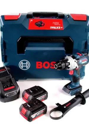 Retour Gratuit Bosch GSR 18V-110 C Perceuse-visseuse sans fil 18V 110Nm Brushless + 2x batterie 5,0Ah + chargeur + L-Boxx