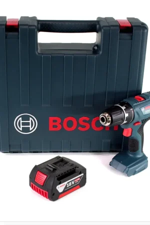 Bosch Professional GSR 18 V-21 Perceuse-visseuse sans fil + Coffret de transport - sans Batterie, sans Chargeur Prix Promo