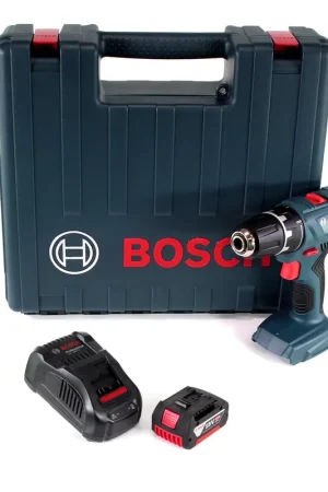 Bon Marché Bosch Professional GSR 18 V-21 Perceuse-visseuse sans fil + Coffret de transport - sans Batterie, sans Chargeur
