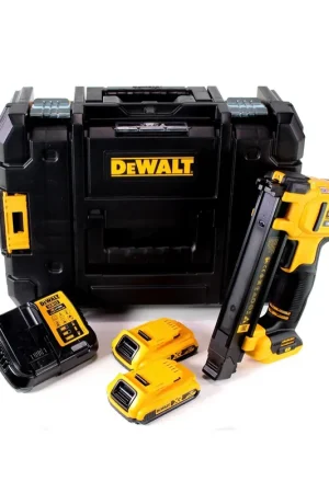 Agrafeuse à batterie Dewalt DCN 701 D2 XR 18V ​​+ 2x batterie 2,0Ah + chargeur + TSTAK Prix Promo