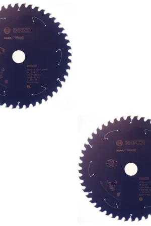 Solde Lame de scie circulaire Bosch Expert pour le bois 250 x 1,6 x 30 mm 48 dents pour le bois (2x 2608644523)