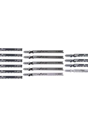 Bosch Set de Lames de scie sauteuse spécial bois HCS / CT / BIM, 15 pcs. (2607011436) Authentique