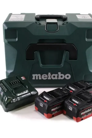 Petit Prix Kit de base Metabo LIHD + 3x batterie 5,5 Ah + chargeur + Metaloc (685169520)