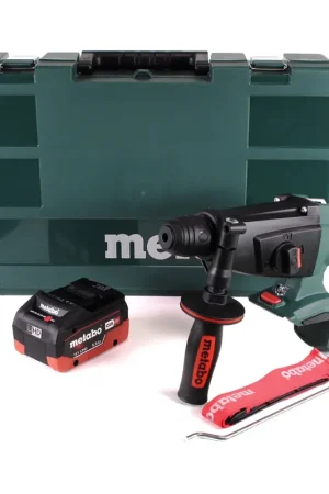 Quantité Limitée Metabo KHA 18 LTX marteau combiné à batterie 18V + 1x batterie 5,5Ah + coffret - sans chargeur