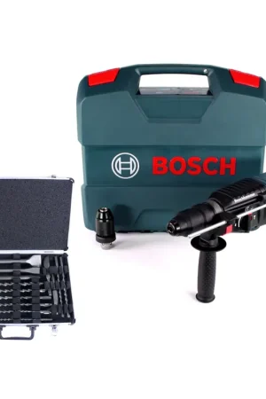 Bosch GBH 2-26 F Marteau perforateur 830W 2,7J SDS-plus + 17pcs. jeu de forets et burins + coffret Soldes