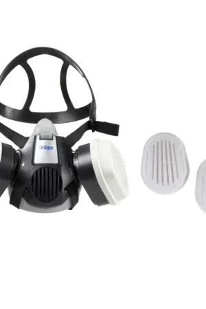 Dräger X-plore 3300 L Demi-masque respiratoire pour filtre à baïonnette taille L - sans filtre Quantité Limitée