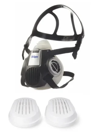 Dräger X-plore 3300 L Demi-masque respiratoire pour filtre à baïonnette taille L - sans filtre Achat Immédiat