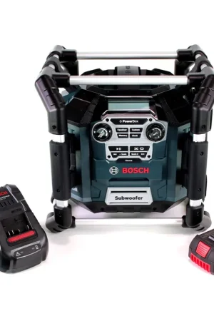 Radio de chantier Bosch GML 20 14,4-18V + 1x batterie 3,0Ah + chargeur Meilleur Choix