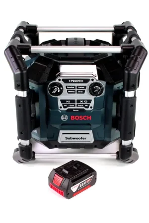 Nouveauté Radio de chantier Bosch GML 20 14,4-18V 1x batterie 5,0Ah - sans chargeur