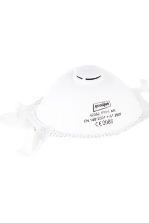 Dernière Chance Masque respiratoire Goodjob Tector 1 pièce avec valve masque FFP3