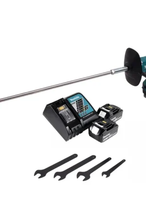 Nouvel Arrivage Makita DUT 130 RF Mélangeur sans fil 18V M14 Brushless + 2x batterie 3,0Ah + chargeur