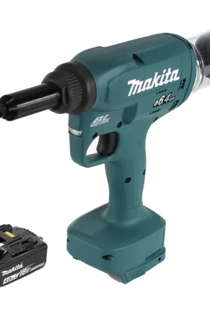 Makita DRV 250 M1 Outil de pose de rivets aveugles sans fil 18V 20kN brushless + 1x Batterie 4.0Ah - sans chargeur Offre Du Jour