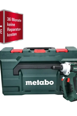 Metabo NP 18 LTX BL 5.0 Riveteuse sans fil 10kN 18V Brushless Solo + Coffret metaBOX - sans batterie, sans chargeur - GRATUIT - 3 ans de protection complète (619002840) Achetez Aujourd'hui
