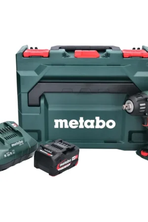 Visseuse à chocs sans fil Metabo SSW 18 LTX 400 BL 18 V 400 Nm 1/2" brushless + 1x batterie 4,0 Ah + chargeur + métaBOX Prix Réduit