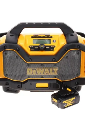 Radio sans fil DeWalt DCR 027 N DAB+ 10,8-18,0 V + 1 batterie 4,0 Ah - sans chargeur Bon Marché