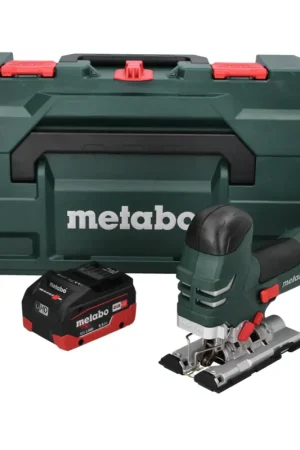 Vente Flash Metabo STA 18 LTX 140 Scie sauteuse sans fil 18V + 1x Batterie 5,5 Ah + Coffret metaBOX - sans chargeur