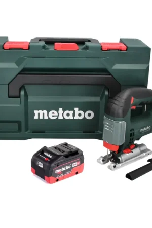 Metabo STAB 18 LTX 100 Scie sauteuse sans fil 18V + 1x Batterie 8,0Ah + Coffret MetaBOX - sans chargeur Populaire
