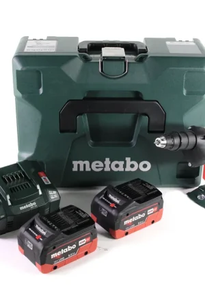 Prix Promo Visseuse à cloison sèche sans fil Metabo SE 18 LTX 4000 18 V 7 Nm 1/4" + 2x batterie LiHD 8,0 Ah + chargeur + MetaLoc