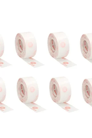 Meisterling Bandes de raccord de pignons / bande de raccordement de fenêtre PLUS 75 mm x 25 m, 8 pcs. + Colle acrylique en dispersion (8x 006050000531) Dernière Chance