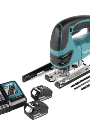 Nouvel Arrivage Makita DJV 180 RG Scie sauteuse sans fil 18V + 2x Batteries 6.0 Ah + Chargeur