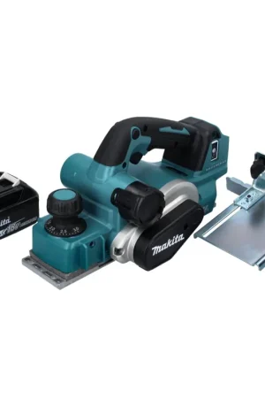 Makita DKP 181 M1 raboteuse sans fil 82 mm 18 V sans balais + 1x batterie 4,0 Ah - sans kit chargeur Achat Immédiat