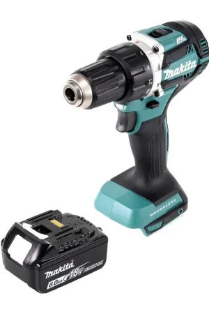 Satisfait Ou Remboursé Makita DDF 484 G1 Perceuse-visseuse sans fil 18 V 54 Nm + 1x batterie 6,0 Ah - sans chargeur