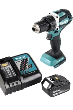 Makita DDF 484 RG1 Perceuse-visseuse sans fil 18 V 54 Nm + 1x batterie 6,0 Ah + chargeur Dernière Chance
