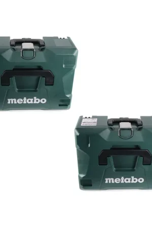 Metabo MetaLoc II valise 2 pièces - sans accessoires (2x 626431000) Haute Qualité