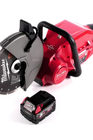 Usine Directe Tronçonneuse à batterie Milwaukee M18 FCOS230-501 18 V 230 mm sans balais + 1x batterie 5,0 Ah - sans chargeur