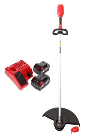 Coupe-herbe à batterie Milwaukee M18 CLT-502C 18 V sans balais + 2x batteries 5,0 Ah + chargeur Solde