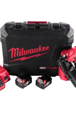 Cloueur à batterie Milwaukee M18 FFN-402C 18 V 50 - 90 mm sans balais + 2x batteries 4,0 Ah + chargeur + mallette Expédié Aujourd'hui