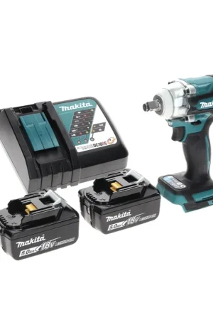 Achetez Aujourd'hui Makita DTW 300 RT Visseuse à chocs sans fil 18 V 330 Nm 1/2" Brushless + 2x Batteries 5.0 Ah + Chargeur
