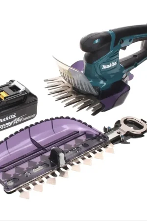 Cisaille à gazon sans fil Makita DUM 604 F1X 18 V avec lame de cisaille à herbe et arbustes + 1x batterie 3,0 Ah - sans chargeur Livraison Express