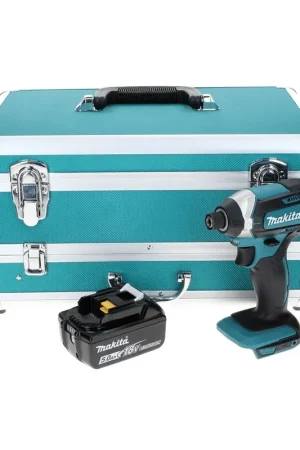 Bon Plan Makita DTD 152 T1TX Visseuse à chocs sans fil 18 V 165 Nm + 1x Batterie 5,0 Ah + Jeu de mèches 70 pièces + Mallette TX - sans chargeur