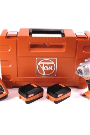 Vente Directe FEIN ASCD 18-1000 W34 Visseuse à percussion sans fil 18V 1050 Nm - 3/4" sans balai + 2x Batteries 6 Ah + Chargeur + Coffret