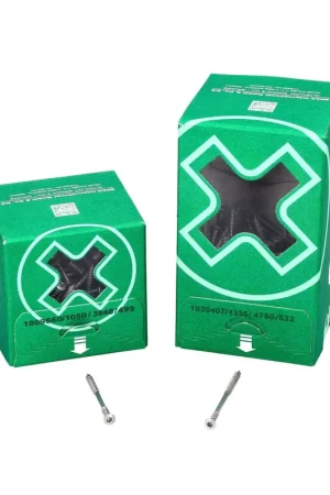 Commander Vite SPAX Vis pour façade 4,5 x 60mm - Acier inoxydable A2 - Filetage de fixation - Tête fraisée bombée - T-STAR Plus - Torx T20 - CUT 100 pcs. (25470004506022