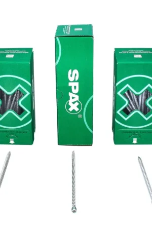 SPAX IN.FORCE Vis 8,0 x 280mm Torx T-STAR Plus T40 - Filetage complet - Tête cylindrique - WIROX - Pointe de perçage CUT 50 pcs. (1221010802805) Acheter En Ligne