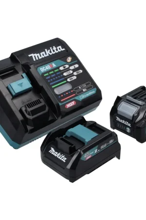 Meilleure Vente Makita Power Source Kit 40 V max. avec BL 4025 batterie 2.5 Ah ( 191B36-3 ) + DC 40 RA chargeur rapide ( 191E07-8 ) + ADP10 adaptateur de charge LXT sur XGT 14,4V 18V ( 191C10-7 )