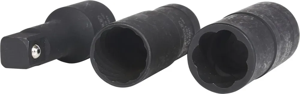 Promotion KS TOOLS 1/2' Jeu de douilles double à chocs, 3pcs,17-19mm ( 913.1280 )