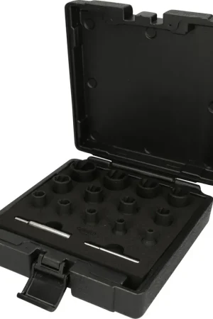 KS TOOLS Kit de douilles spirales à chocs spéciales 1/4'+1/2', 15 pcs ( 913.1460 ) Acheter Direct