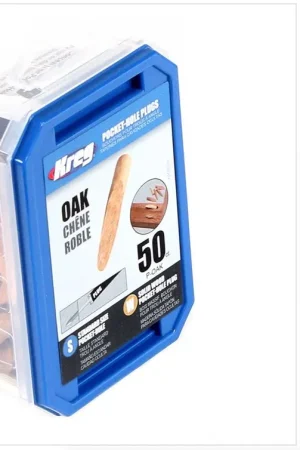 KREG Cheville-trou chêne - 250 pièces ( P-OAK ) bois massif raccourcissable Meilleur Choix