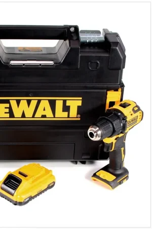 DeWalt DCD708NT Perceuse-visseuse sans fil 18V Li-Ion Brushless + 1x Batterie 3,0Ah + Coffret - sans chargeur Vente Flash