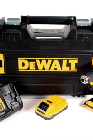 DeWalt DCD708L1T Perceuse-visseuse sans fil 18V Li-Ion Brushless + 1x Batterie 3,0Ah + Chargeur + Coffret Livraison Express