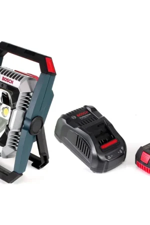 Bosch GLI 18V-2200 C Lampe sans fil 18V 2200lm Bluetooth ( 0601446501 ) + 1x Batterie 3,0 Ah + Chargeur Quantité Limitée