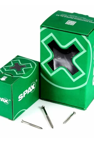 Satisfait Ou Remboursé SPAX Vis pour façade 4,0 x 40mm - Acier inoxydable A2 - Filetage partiel - Tête fraisée bombée - Torx T-STAR Plus T15 - CUT 500 pcs. (0467000400403)