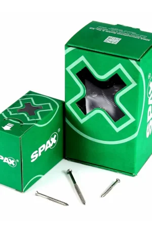 Bon Plan SPAX Vis pour façade 4,0x40mm - Acier inoxydable A2 - Filetage partiel - Tête fraisée bombée - Torx T-STAR Plus T15 - CUT 200 pcs. (0467000400403)