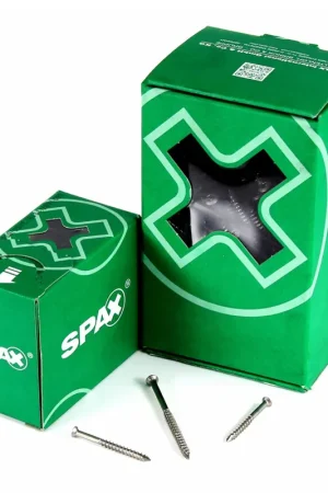 Pas Cher SPAX Vis pour façade 4,5 x 70mm - Acier inoxydable A2 - Filetage Partiel - Torx T-STAR Plus - T15 - CUT 500 pcs. (0467000450703)