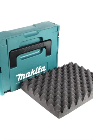 Makita MAKPAC 1 Mallette de rangement - avec insert universel pour outils sans fil Makita 18 V visseuses ponceuses Marque