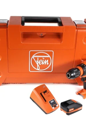 Acheter En Ligne FEIN ASCM 18 QSW Perceuse visseuse sans fil 4-vitesses 18V 40Nm ( 71161264000 ) Set + Coffret de transport + 1x Batterie 3,0 Ah + Chargeur