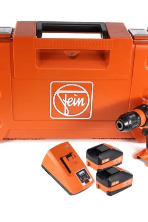 FEIN ASCM 18 QSW Perceuse visseuse sans fil 4-vitesses 18V 40Nm ( 71161264000 ) Set + Coffret de transport + 2x Batteries 6,0 Ah + Chargeur Acheter Direct